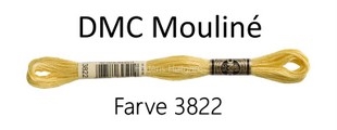 DMC Mouline Amagergarn farve 3822